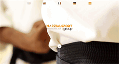 Desktop Screenshot of marzialsportgroup.com